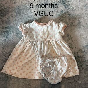 Ralph Lauren Pink and White Floral Dress